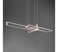 Trio Lighting Lampada a sospensione LED Salinas, 3.000 K, nichel Trio Lighting
