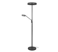 Piantana FRANKLIN LED con regolazione intensità più regolazione luce H.180cm metallo antracite 426510242