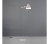 Trio Lighting Lampada da terra Cosima, grigio chiaro, altezza 126 cm, metallo Trio Lighting