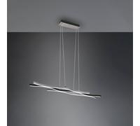 Sospensione BLAZE 341210305 metallo alluminio e nero