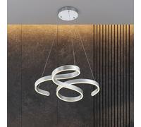 Trio Lighting Lampada LED a sospensione Francis, alluminio Trio Lighting