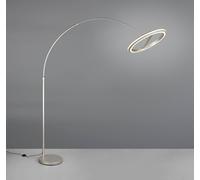 Trio Lighting Lampada LED da pavimento Amador, color nichel, altezza 205 cm Metallo 442410107