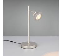 Trio Lighting Lampada LED da tavolo Romeo, altezza 40 cm, color nichel, metallo, CCT Trio Lighting