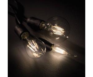 Trio Lighting Lampadina LED E14 4W a filamenti, 2.700K Dimmer a interruttore Trio Lighting