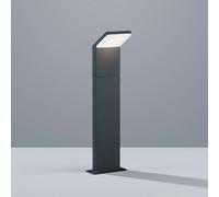 Trio Lighting Lampione a LED PEARL, altezza 50 cm, antracite, metallo, IP54 Trio Lighting