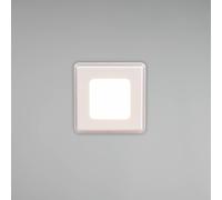 NIMBUS FARETTO DA INCASSO LED 5W 450lm, 3000K QUADRATO BORDO BIANCO ACCENSIONI SEPARATE 8,5CM X 8,5CM