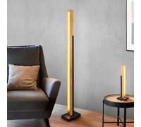 Piantana KERALA legno naturale e metallo nero 441610132