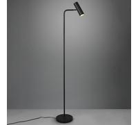 Trio Lighting Piantana Marley, nera, altezza 151 cm, metallo Trio Lighting