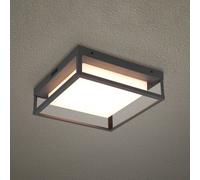 Trio Lighting Plafoniera da esterno a LED Witham IP54, CCT, antracite Trio Lighting