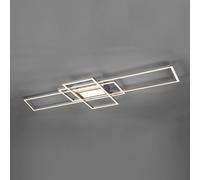 Plafoniera Irvine a LED Acciaio Satinato 60 Watt 105 cm