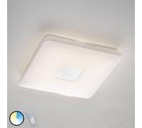 Trio Lighting Plafoniera LED Samurai spigolosa e con telecomando Trio Lighting