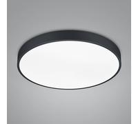 Plafoniera WACO LED dimmerabile D.50cm metallo nero627415032