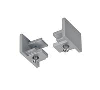 DUOLINE KIT 2 TAPPI FINALI ALLUMINIO PER SISTEMA BINARIO