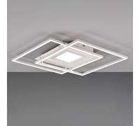 Trio Lighting Via plafoniera LED CCT dim telecomando bianco Trio Lighting