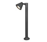 Kaveri palo da esterno cono fusione alluminio antracite h. 60cm ip44 Moderno Led