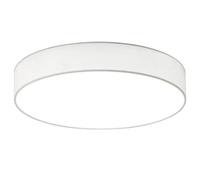 Trio Lugano Plafoniera LED, Diffusore, Diametro 40 cm, Integrata, 22 watts, Nichel Opaco