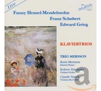 trio mersson - schubert - sonata for piano. violin and cello / mendelssohn - trios