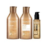 Trio nutriente per capelli secchi All Soft Redken