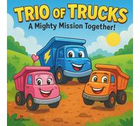 Trio of Trucks: A Mighty Mission Together!: Children's Storybook| A Fun & Colorful Tale of Teamwork, Friendship, and Determination| Trucks| Adventure| 30 Pages| For ages 3-8