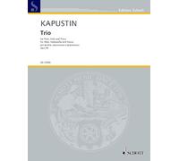Trio: op. 86. flute, cello and piano. Partition et parties.