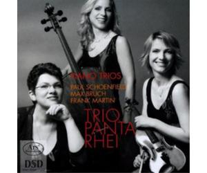 Trio Panta Rhei Piano Trios: Paul Schoenfield/Max Bruch/Frank Martin (CD) Hybrid
