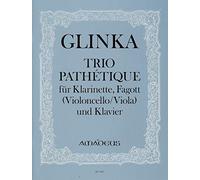 Trio pathétique für Klarinette, Fagott (Violoncello / Viola) und Klavier