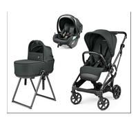 Trio Peg Perego Vivace 2025 Culla Flex e Ovetto Primo Viaggio Lounge Reclinabile I-Size Incluso Stand By Me e BORSA OMAGGIO : Colore - METAL