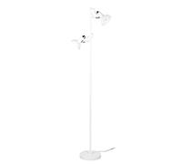 Lampada da terra ROXIE 2 diffusori orientabili H.155cm metallo bianco e cromato 411900231