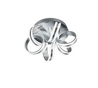 TRIO Leuchten Carrera lampada a soffitto LED, 3000 K, 1 x 38 W Ø49 A: 22 cm, 625010105, Carrera [Lampade per Interni > Lampade a Soffitto]