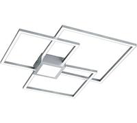 TRIO Leuchten Hydra lampada a soffitto LED, 3000 K, 1 x 38 W La: 65,5 A: 6,5 P: 65,5 cm, 676210407, Hydra [Lampade per Interni > Lampade a Soffitto]