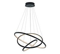 Sospensione led 3 anelli AARON antracite 352710342