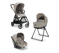 Trio system4 electa darwin recline - battery beige + telaio iridio black - inglesina