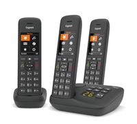 TRIO TELEFONI CORDLESS CON SEGRETERIA TELEFONICA C575A - FUNZIONE INTERCOMUNICAN