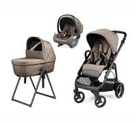 Trio Veloce Culla Belvedere Primo Viaggio Lounge PINE BARK Peg Perego