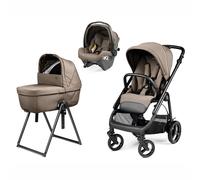 Trio Veloce Culla Belvedere Primo Viaggio SLK PINE BARK Peg Perego