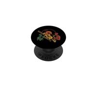 Trio Vintage Ska Horn PopSockets PopGrip Adesivo