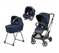 Trio Vivace + Culla Belvedere + Primo Viaggio SLK BLUE SHINE Peg Perego
