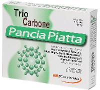 Triocarbone Trio Carbone Pancia Piatta Integratore Contro Gonfiore Addominale 10 Bustine