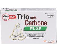 triocarbone Trio Carbone Plus Integratore Contro Gas Intestinali 40 Compresse