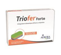 Triofer Forte Integratore Di Ferro Con Vitamina C E Acido Folico 30 Compresse