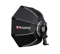 Triopo 90 cm/88,9 cm di profondità ottagonale ombrello Softbox Speedlite flash staffa per Canon Nikon