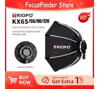TRIOPO KX 65 centimetri 90 centimetri Softbox Ottagono Ombrello Luce Box Per Godox AD200 V1 Speedlite Flash Luce Fotografia Studio Accessori