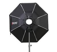 Triopo Octagon Softbox - Diffusore di luce con staffa a S compatibile con Godox V1 AD200 Profoto A1 F1-250 F1-200 Flash Lighting