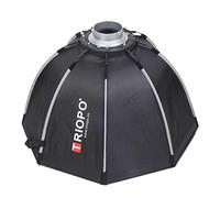 Triopo Softbox ottagonale Bowens Mount 90 cm Diffusore di luce con griglia a nido d'ape per illuminazione stroboscopica da studio
