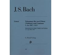 Triosonate für zwei Flöten und Continuo G-dur BWV 1039