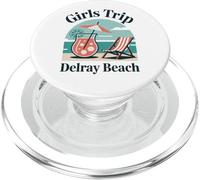 Trip Delray Beach Girls Travel Crew Florida Besties PopSockets PopGrip per MagSafe