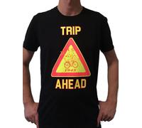 Trip T-Shirt UV Blacklight Festival Trance psichedelica Goa Hofmann Bicycle Psy