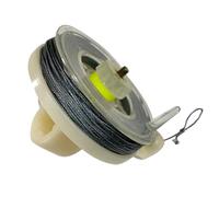 Trip Wire 25 m con bobina riutilizzabile - Cavo di allarme di sicurezza per attrezzatura da campeggio di sopravvivenza | Strumento esterno leggero portatile installazione di difesa perimetrale