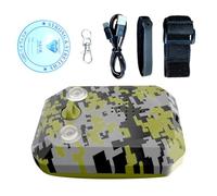 Trip Wire Alarm Device | 120dB Waterproof Camping Perimeter Alarmm | Pyroelectric Human Body Sensing Security Equipment for Wilderness Property Protection Wild Animals Defense Hunting Travel