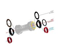 Tripeak Calotte Del Movimento Centrale T47 Factor/cervelo Shimano/sram Dub/rotor 3d Ceramic Black